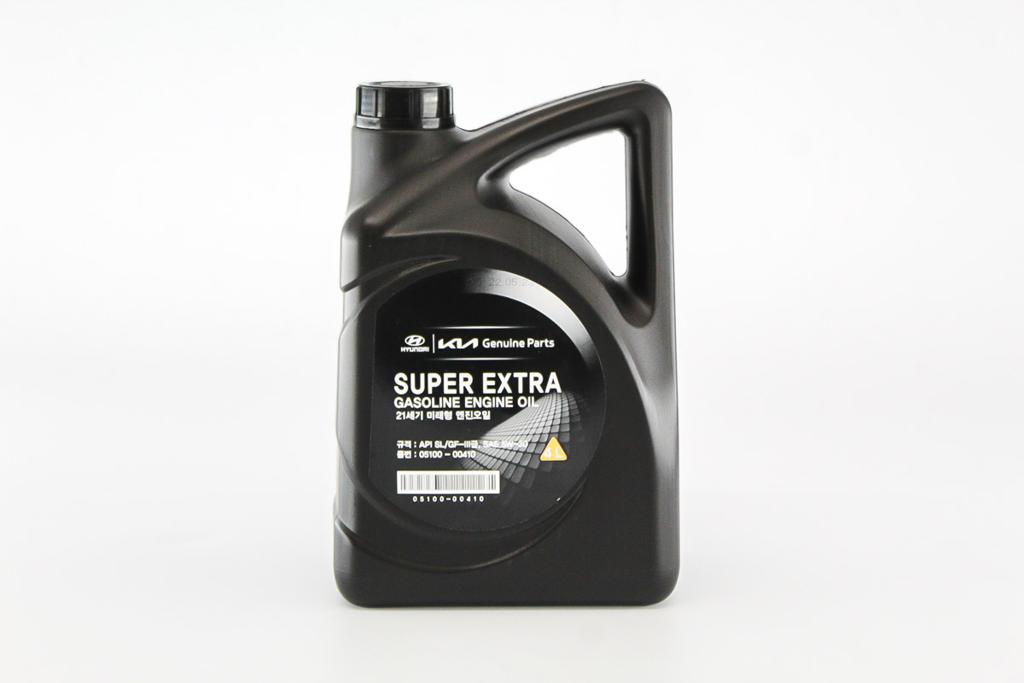 Масло мот. HYUNDAI Mobis Super Extra Gasoline SL/GF-3 5/30 п/с 4л