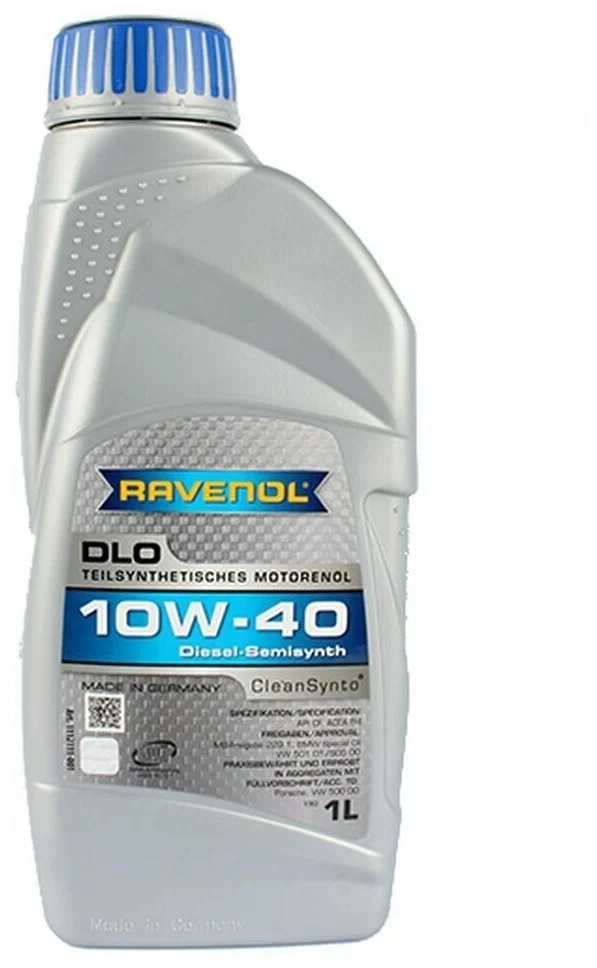 Масло мот. RAVENOL DLO DIESEL 10/40 п/с 1л