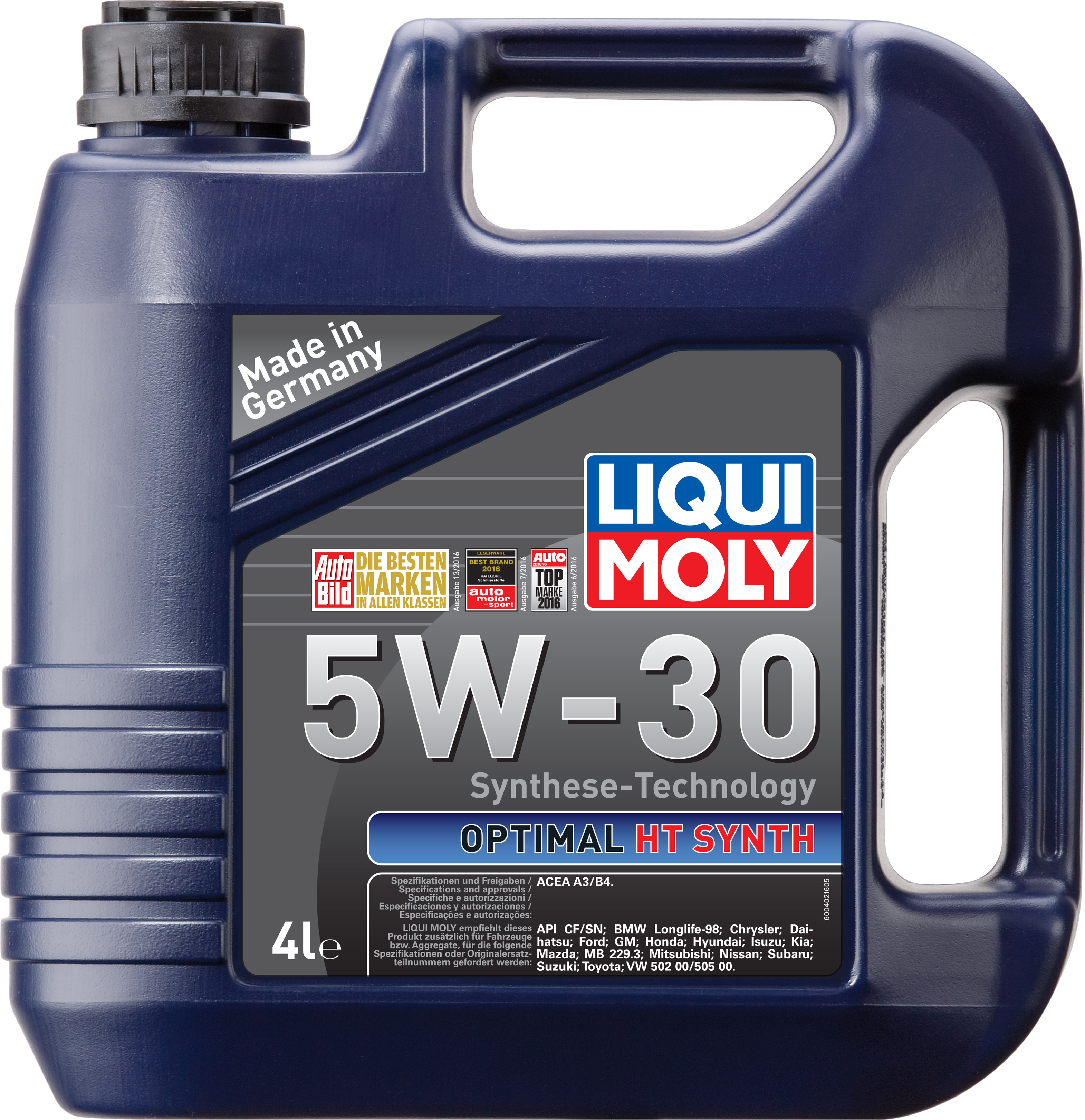 Масло мот. LIQUI MOLY Optimal Synth 5/30 синт 4л