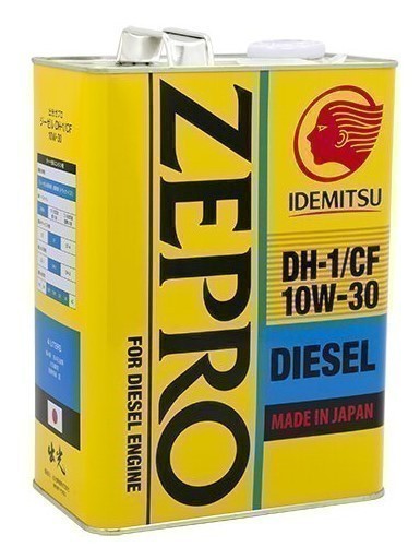 Масло мот. IDEMITSU ZEPRO DIESEL 10/30 CF/DH-1 мин. 4л