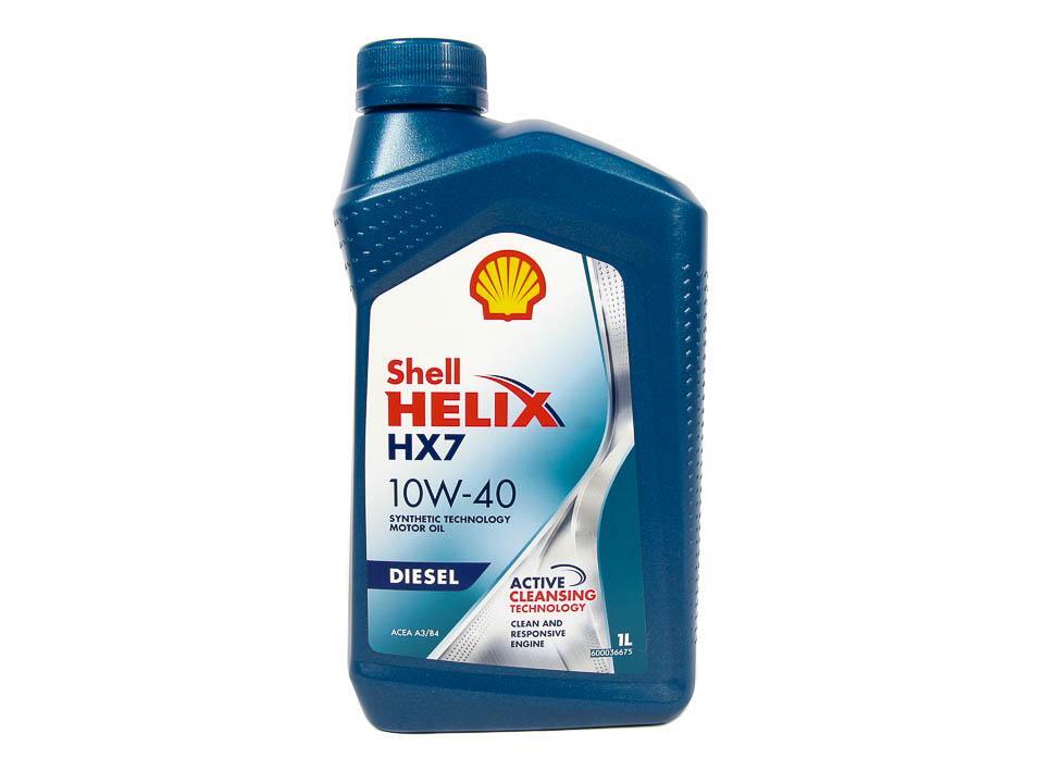 Масло мот. SHELL Helix HX7 10/40 Diesel п/с 1л