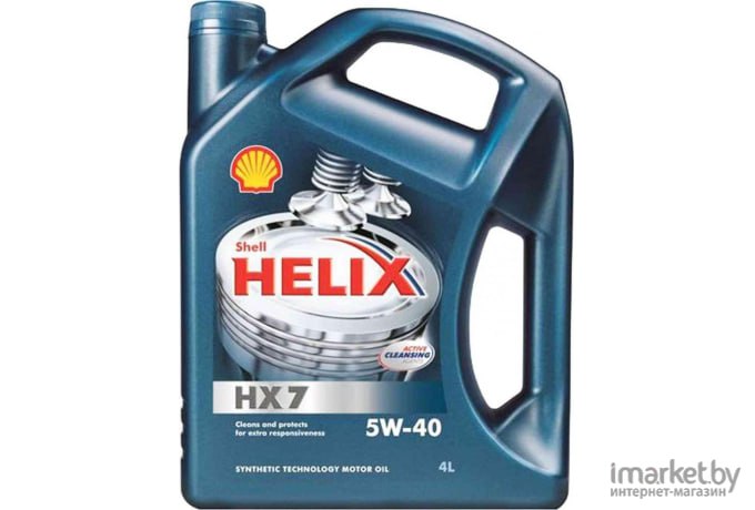 Масло мот. SHELL Helix HX7 10/40 Diesel п/с 4л