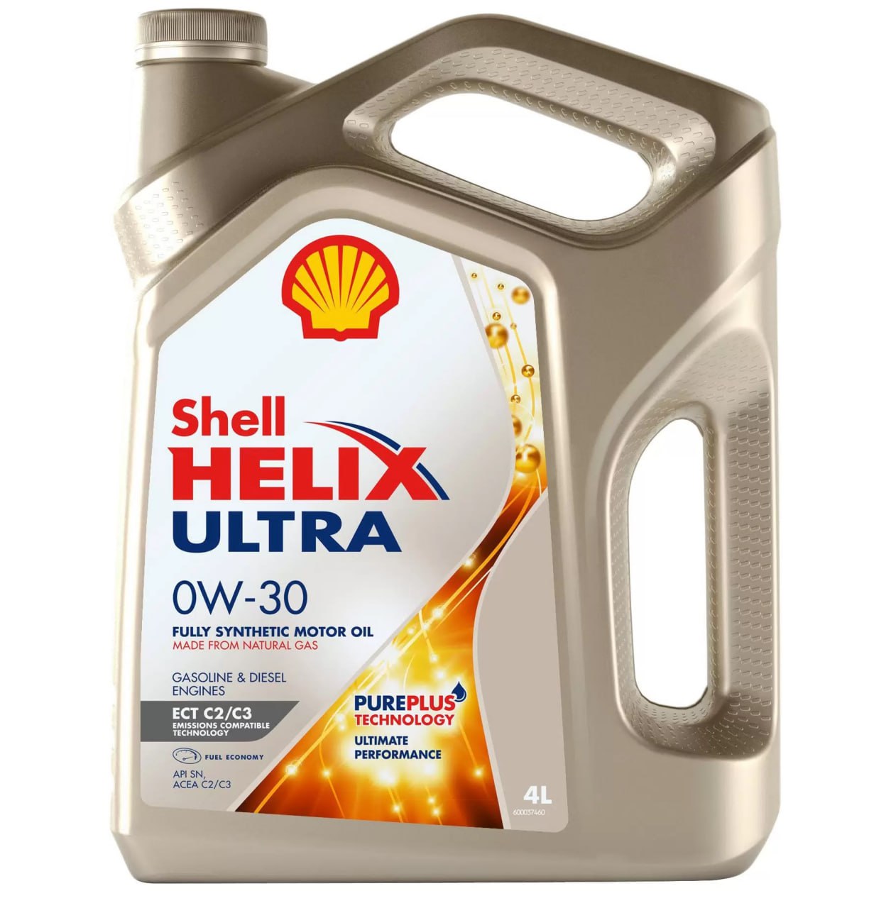 Масло мот. SHELL Helix Ultra 0/30 ECT C2/C3 синт 4л