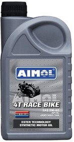 Масло мот. 4такт AMOL Racebike 5/40 (для мототехники) синт 1л