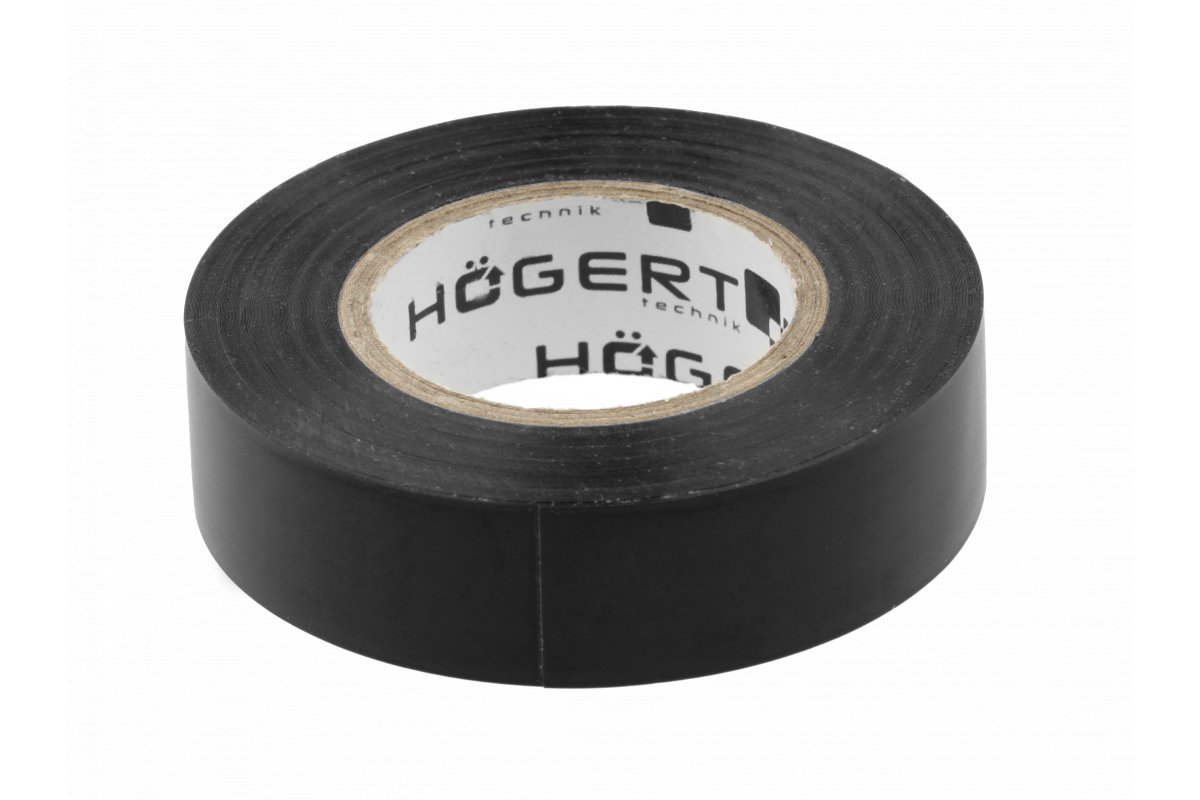 Изолента (черная) 0.13х19х20 HOEGERT HT1P281