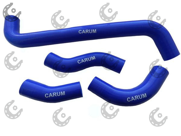 Патрубок радиатора 21213 (21214) силикон CARUM (к-т4шт)