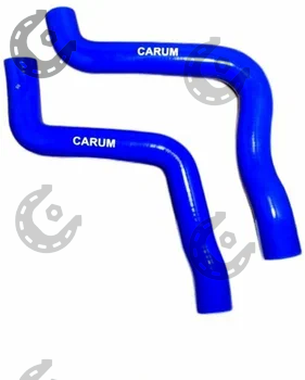 Патрубок радиатора 2170 силикон CARUM с кондиц. (к-т2шт)