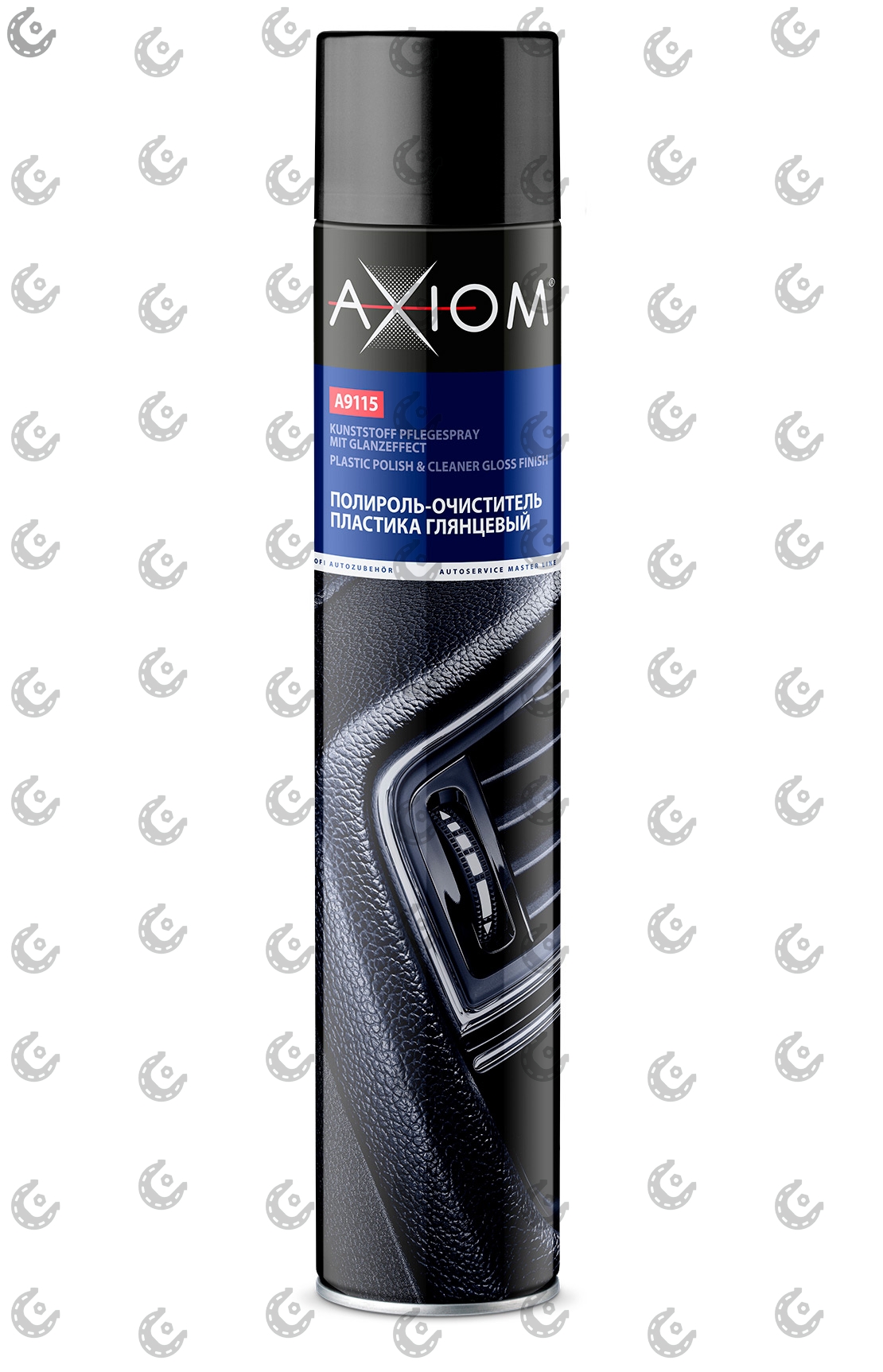 Полироль для пластика глянцевая AXIOM вишня аэр. 1000мл A91151