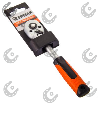 Вороток с трещоткой 1/4 HOEGERT 72зуб прямая HT1R304