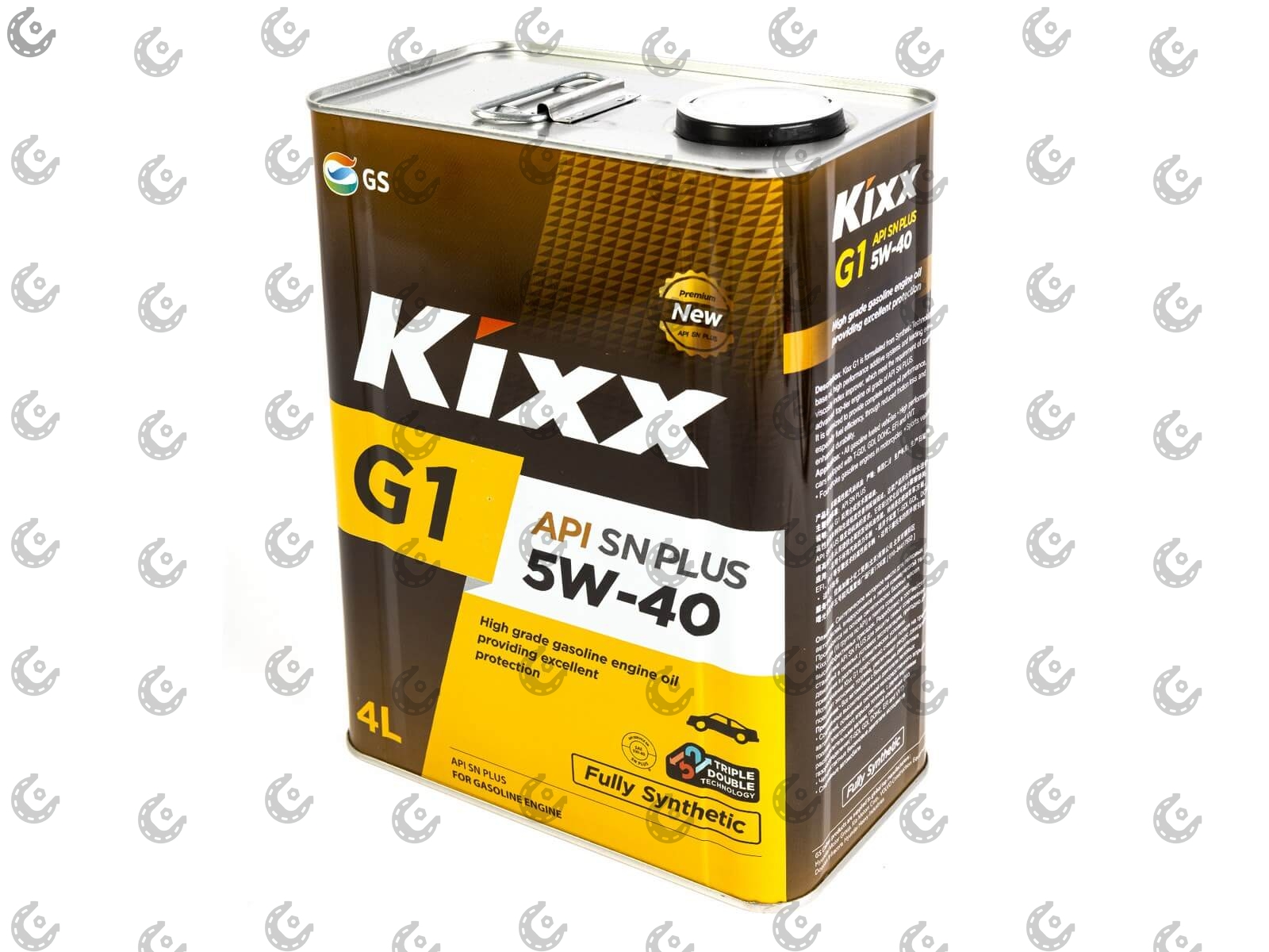 Масло мот. KIXX G1 5/40 SN Plus синт 4л мет.кан.