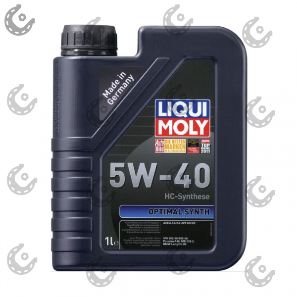 Масло мот. LIQUI MOLY Diesel Synthoil HT A3/B4 5/40 синт 5л