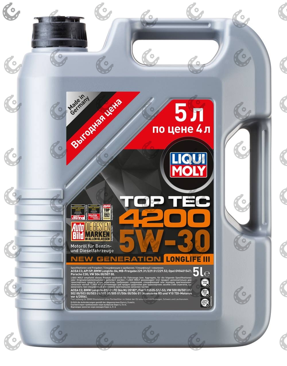 Масло мот. LIQUI MOLY Optimal Synth HC 5/40 SN/CF синт 4л