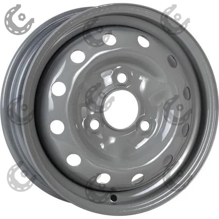 Диск колеса штамп. 12 (3х98) х4.0 D58.6 ET40 /1111 (Ока)/ MEFRO (Accuride) серый