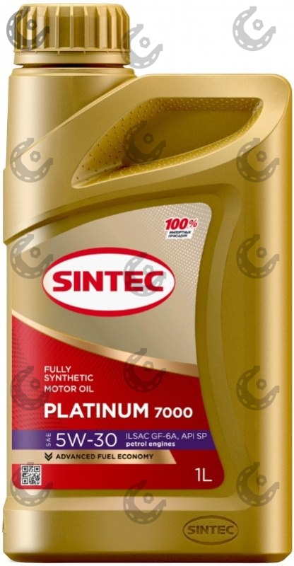 Масло мот. SINTEC Platinum 7000 5/30 SP GF-6A синт АКЦИЯ 4+1л
