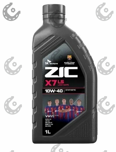 Масло мот. ZIC X7 LS 10/40 синт 6л