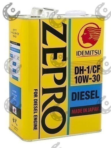 Масло мот. IDEMITSU ZEPRO DIESEL 10/30 CF/DH-1 мин. 4л