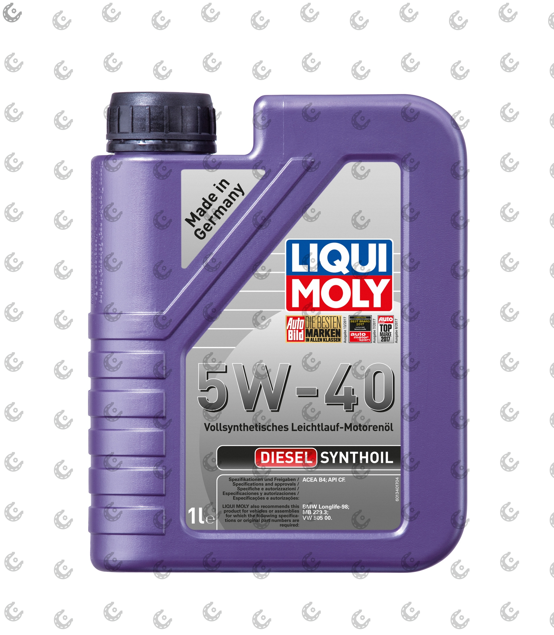 Масло мот. LIQUI MOLY Diesel Synthoil HT A3/B4 5/40 синт 1л