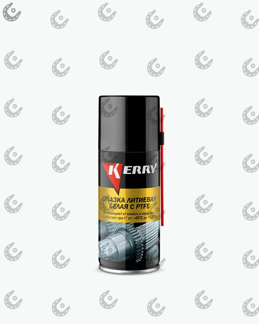 Смазка литиевая KERRY (белая c PTFE) аэр. 210мл