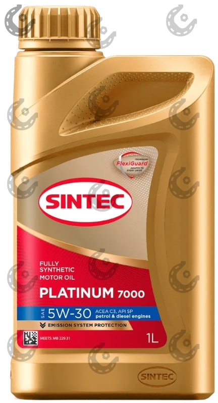 Масло мот. SINTEC Platinum 7000 5/30 SP C3 синт 1л