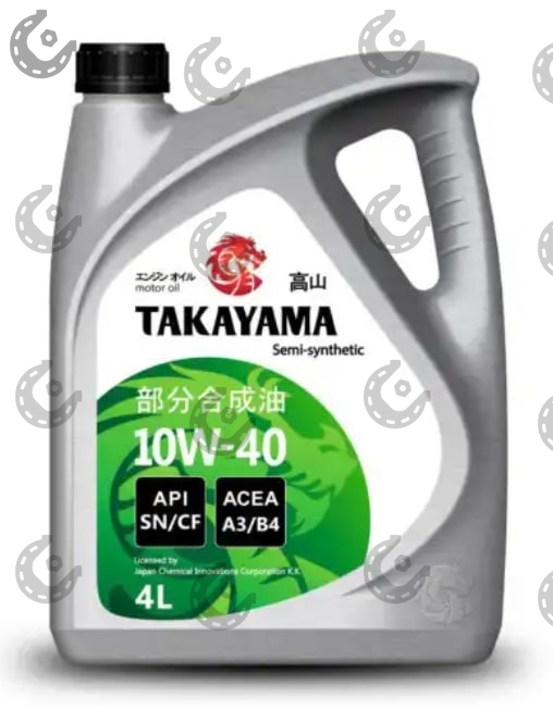 Масло мот. TAKAYAMA 10/40 SN/CF п/с 4л пластик