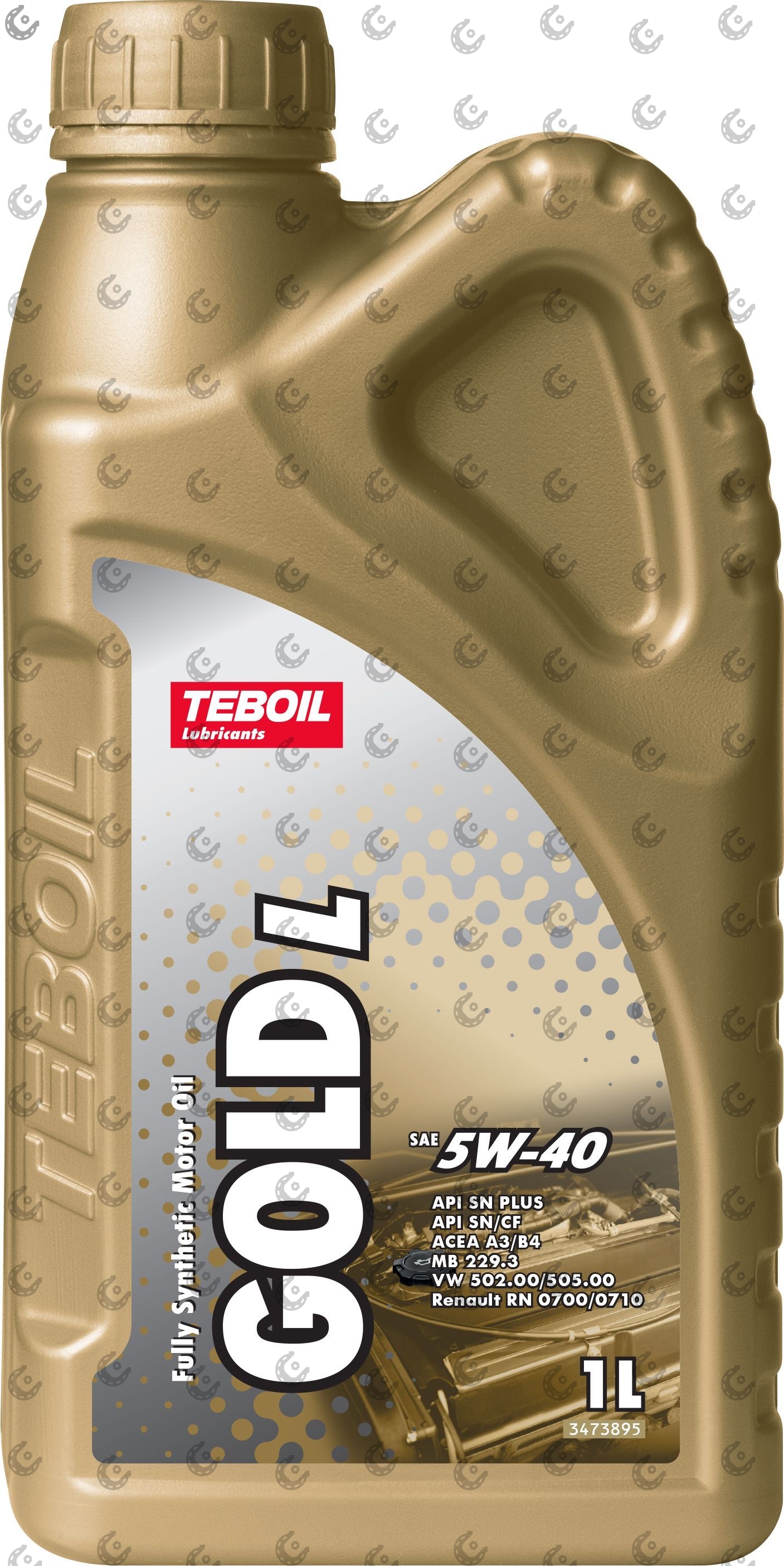 Масло мот. TEBOIL GOLD S 5/40 синт 1л