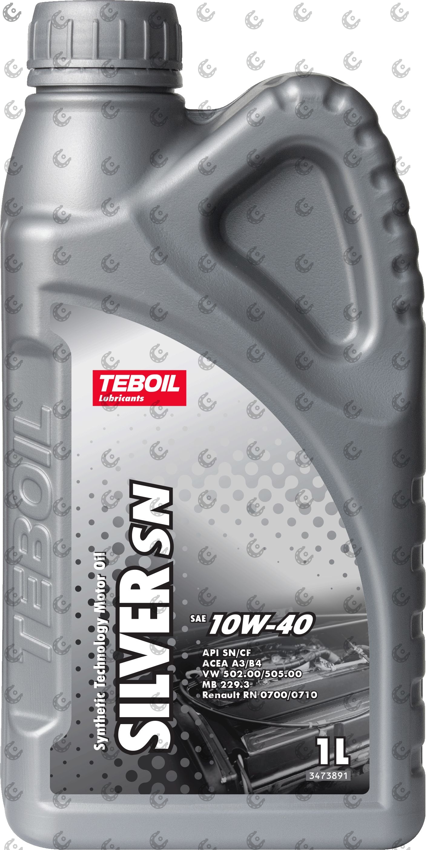 Масло мот. TEBOIL SILVER SN 10/40 синт 1л