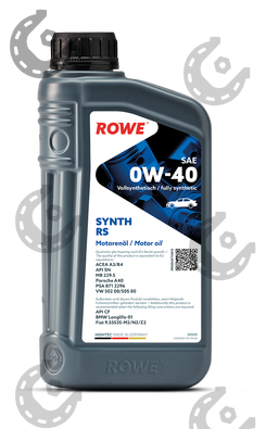 Масло мот. ROWE HIGHTEC SYNT RS 0/40 синт 1л (Германия)