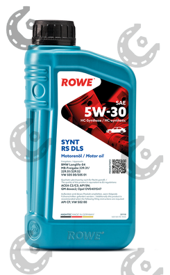 Масло мот. ROWE HIGHTEC SYNT RS DLS 5/30 синт 1л (Германия)