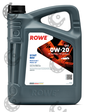 Масло мот. ROWE HIGHTEC SYNT RSV 0/20 синт 5л