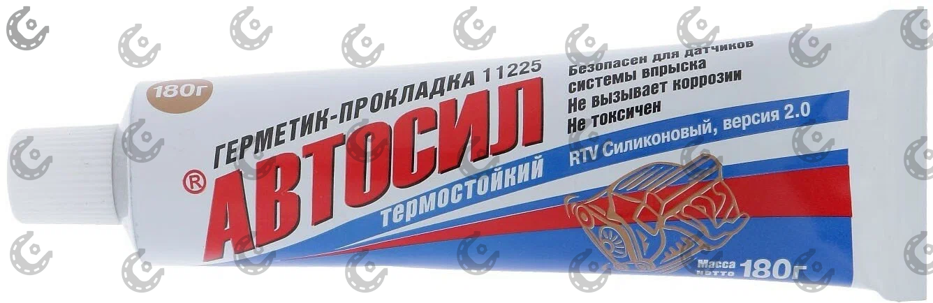 Герметик прокл. АВТОСИЛ (серый) 180гр (Казань)