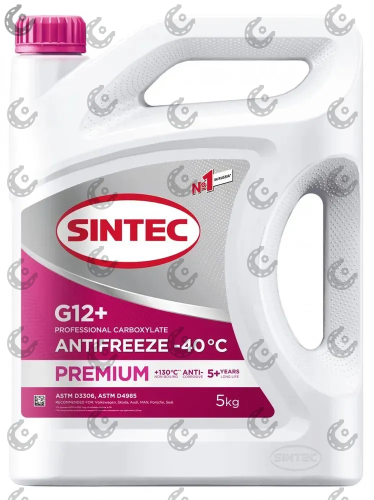 Антифриз SINTEC Premium NEW G12+ оранжевый 5л
