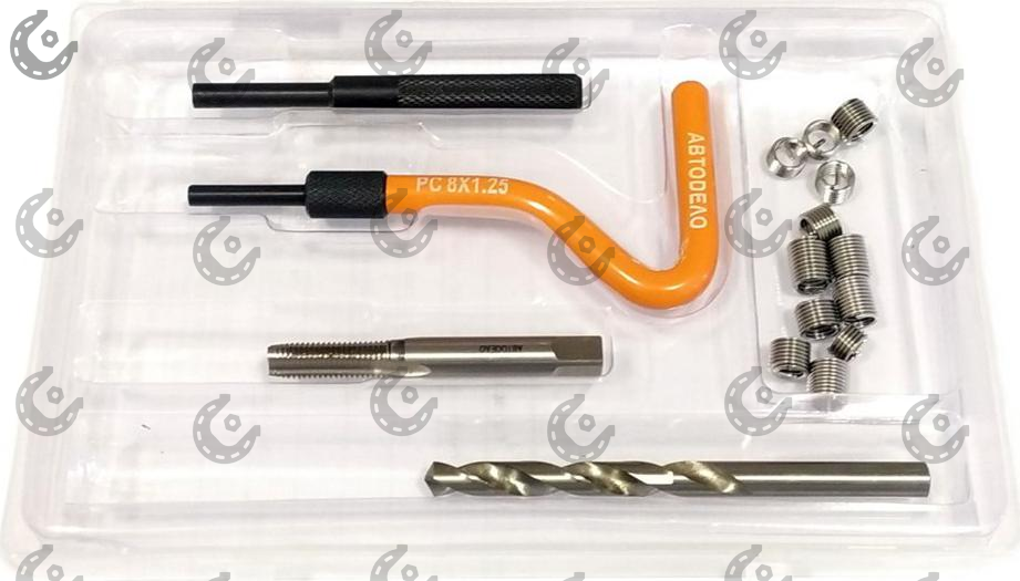Набор для восстановления резьбы М8x1.25 АВТОДЕЛО к-т