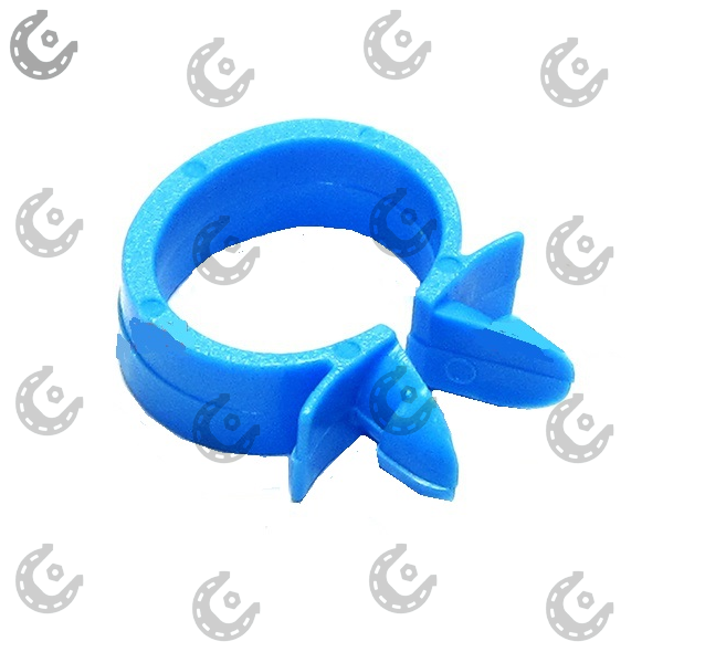 Клипса (скоба) прводки синяя *18мм