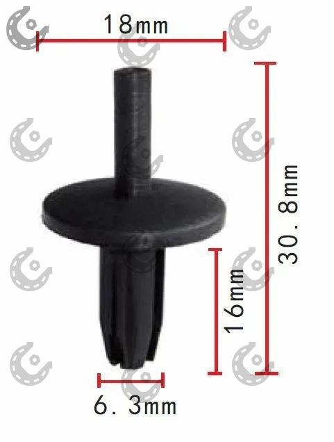 Клипса для иномарок (11150) бампер, подкрылок, обшивки багажника Toyota;Lexus