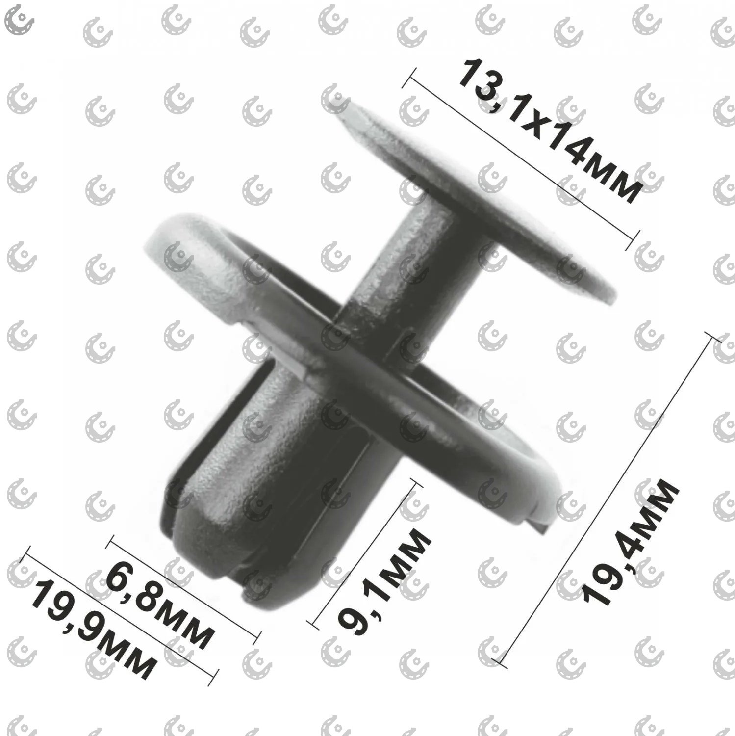 Клипса для иномарок (90467-07214) Toyota;Lexus