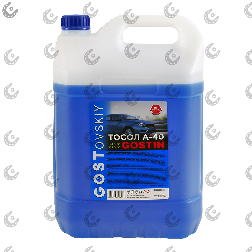 Тосол ГОСТОВСКИЙ А-40 5кг (Обнинскоргсинтез)