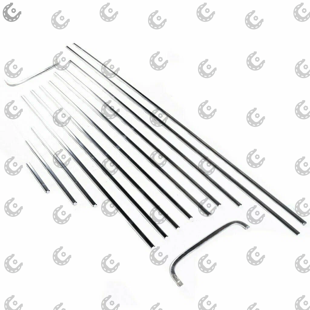 Молдинг дверей 2106 метал. (штатный) к-т