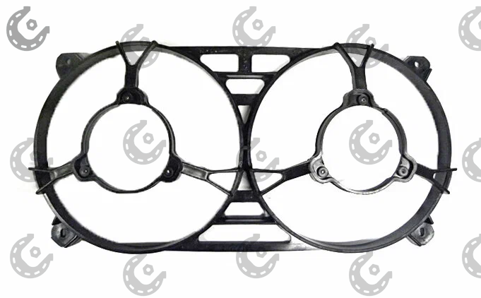 Диффузор радиатора 21214 пластм. (Вентол)