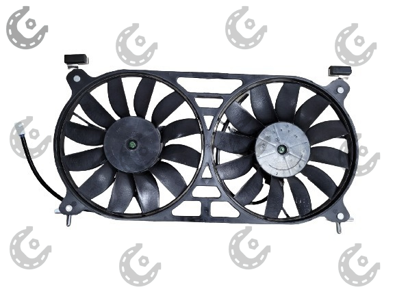 Электровентилятор 21214;Патриот в сб. (2 мотора+диффузор) ВЕНТО к-т