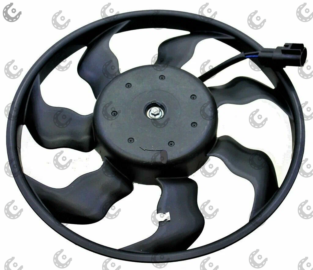 Электровентилятор 2170 LUZAR 01270 (с конд.Halla)