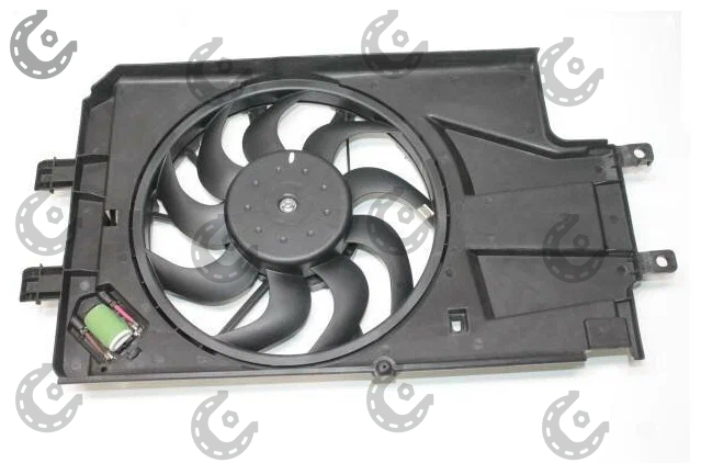 Электровентилятор 2190 кондиционера (мотор+диффузор) оригинал