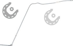 Трубка топливная адсорбера 2170 (метал.) мотор.отсек