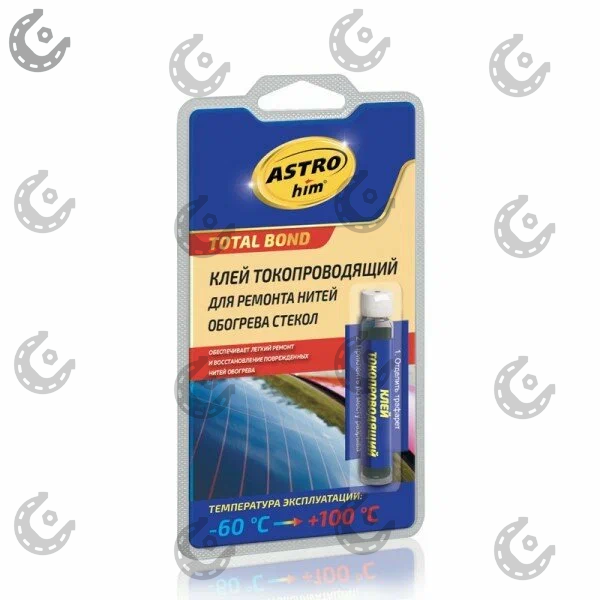 Клей для ремонта нитей обогрева стекла ASTROHIM AC-9101 (токопроводящий) 2мл