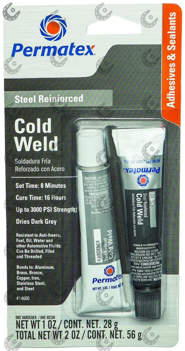 Холодная сварка PERMATEX стальной компаунд 56гр